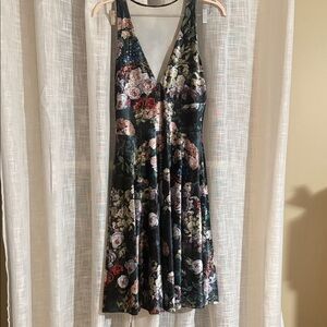 Blackmilk velvet Marilyn Take my Monet Dress